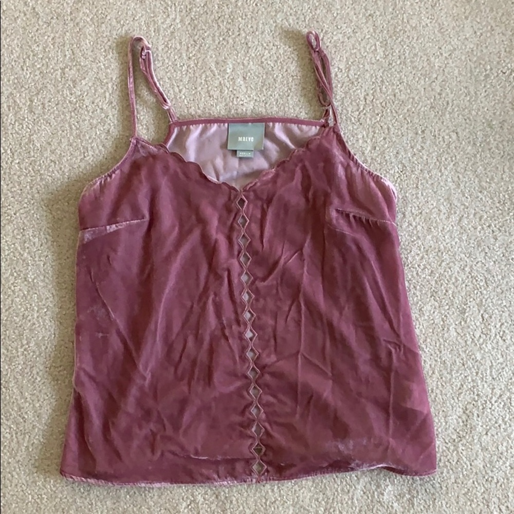 Velvet top